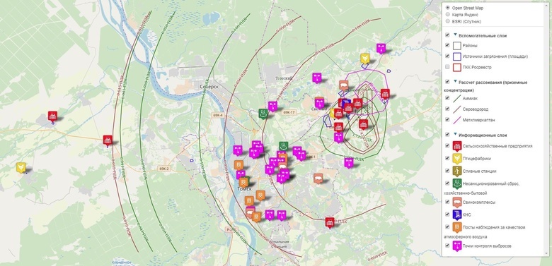 Откуда ветер дует: летние запахи Томска на карте