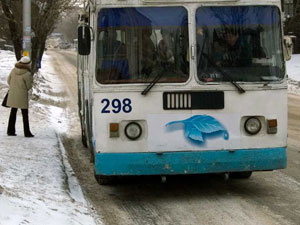В субботу по улице Пушкина не будут ходить троллейбусы