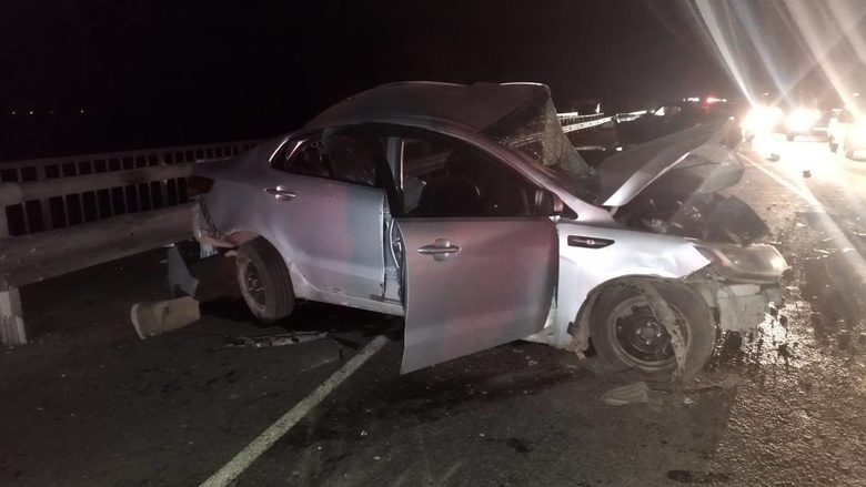 Лобовое ДТП произошло на трассе Томск — Колпашево. Водители погибли