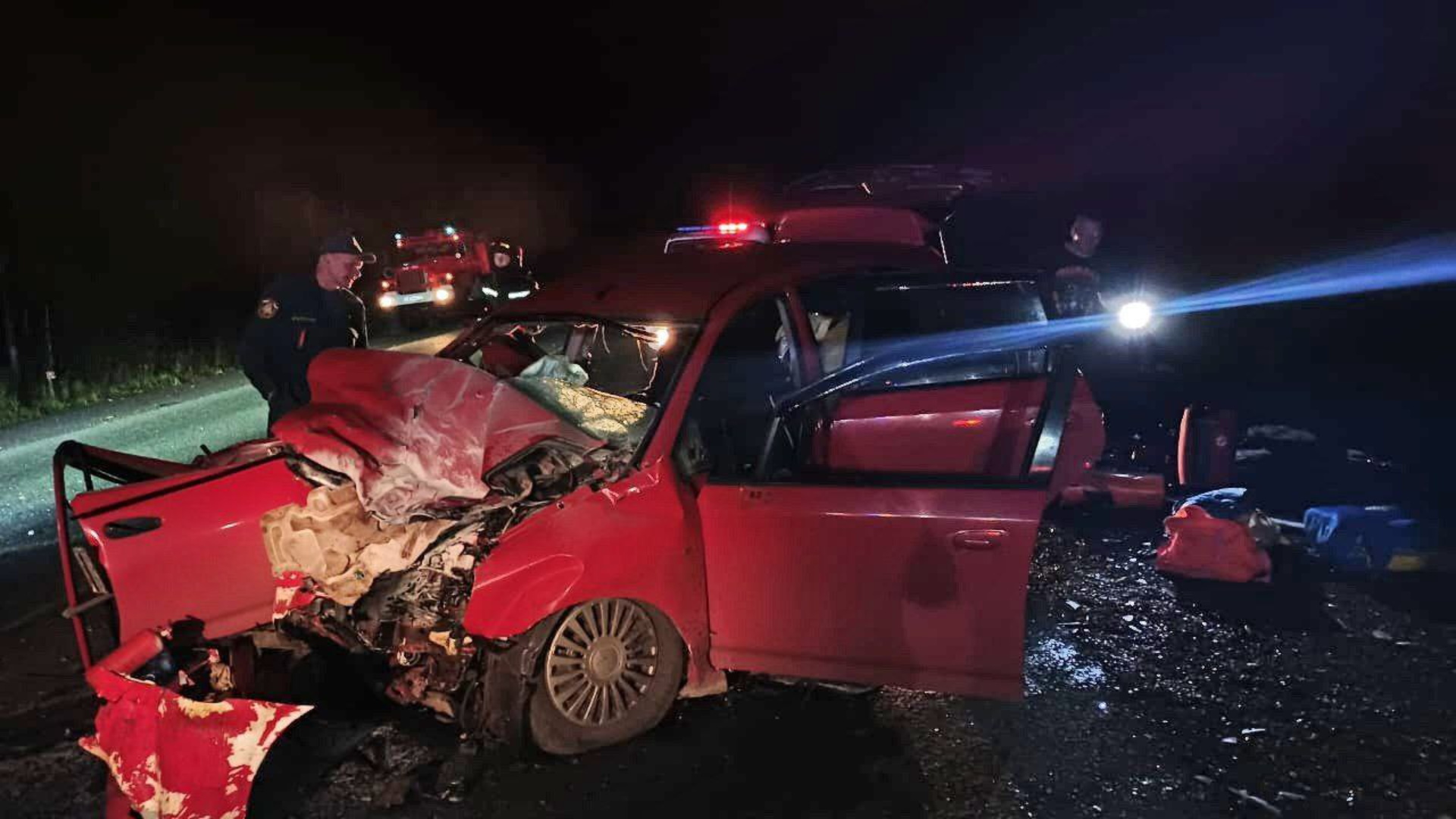 Один человек погиб и пятеро пострадали в ДТП на трассе в Томской области