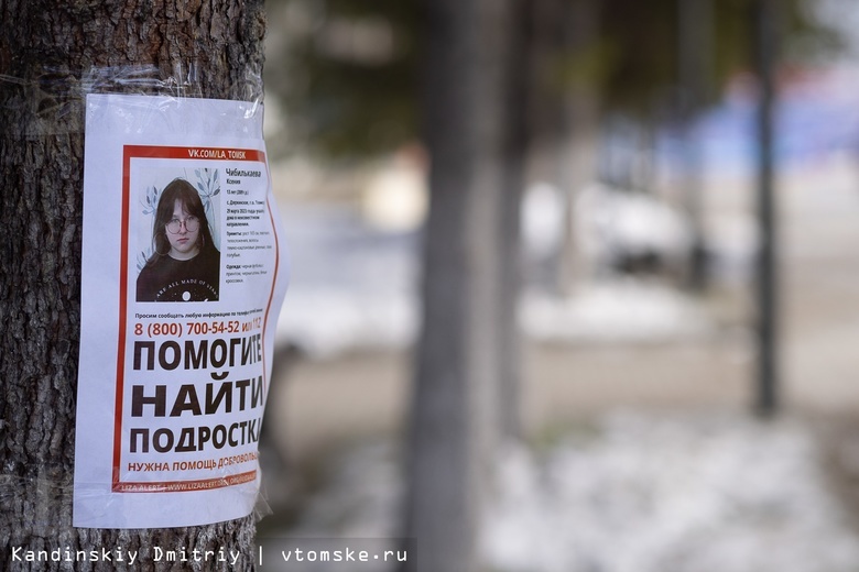 Пропавшую девочку из томского села начали искать по всей России