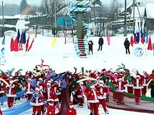В области стартовали спортивные игры «Снежные узоры»