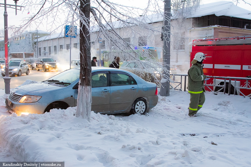 На Ленина — Усова в результате наезда автомобиля пострадали трое пешеходов