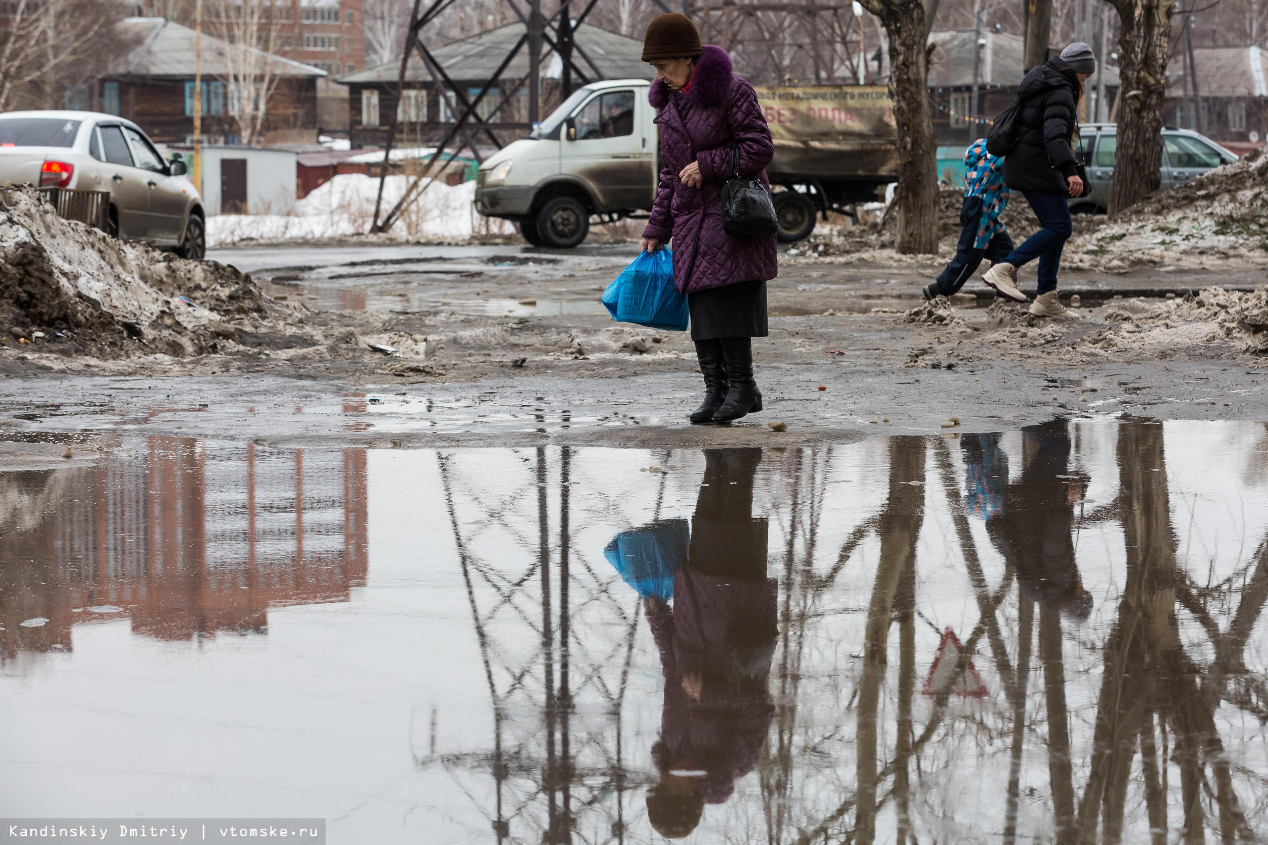 Томск грязный город