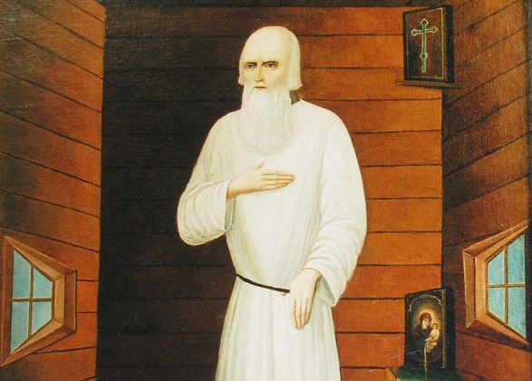 Посмертный портрет Федора Кузьмича, написанный в Томске по заказу купца Хромова.