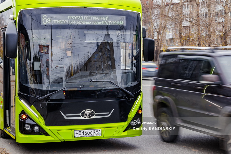 Томск купит 2 электробуса — мэр