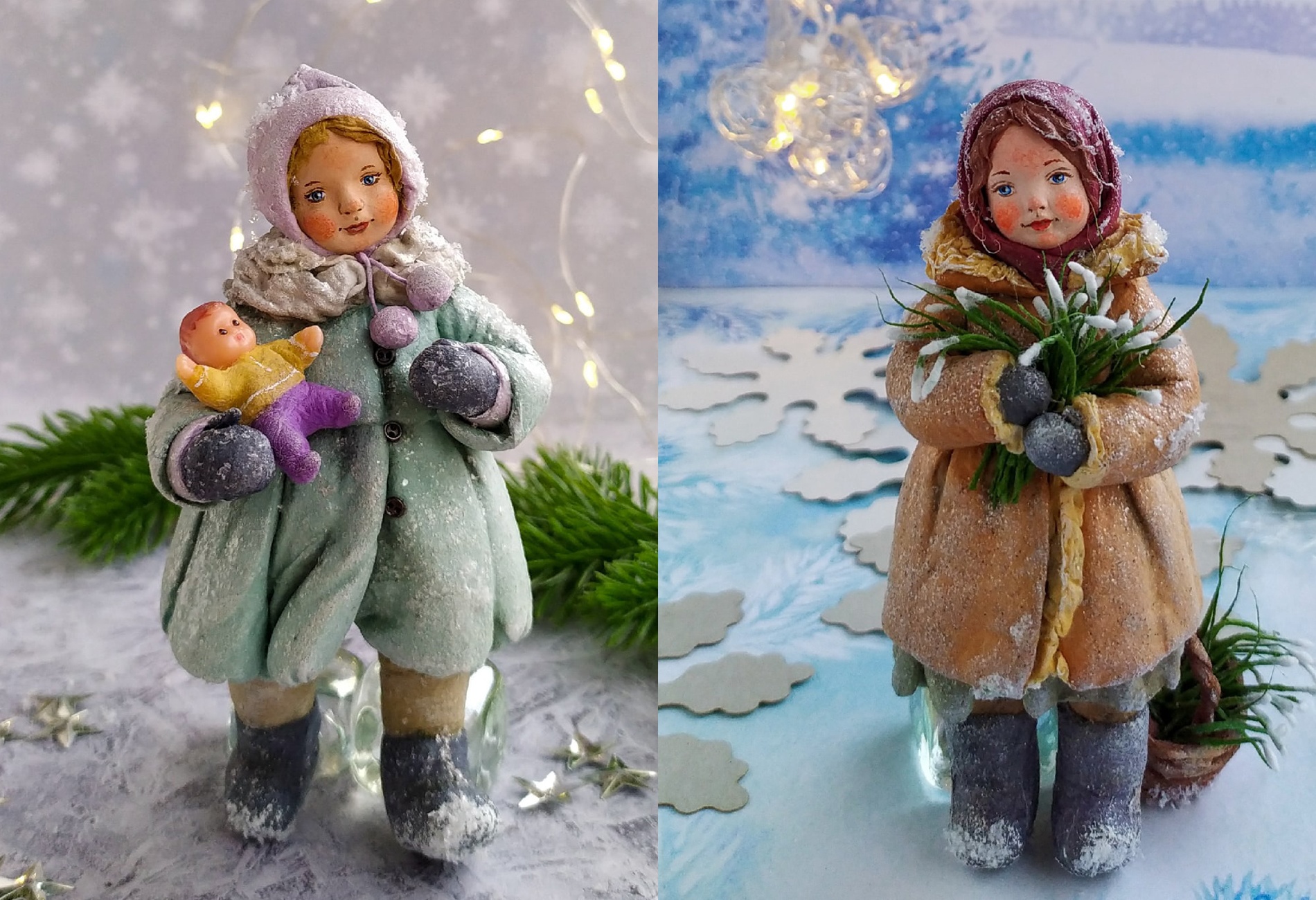 Возрождая традиции: жительница Волхова изготавливает новогодние игрушки из ваты