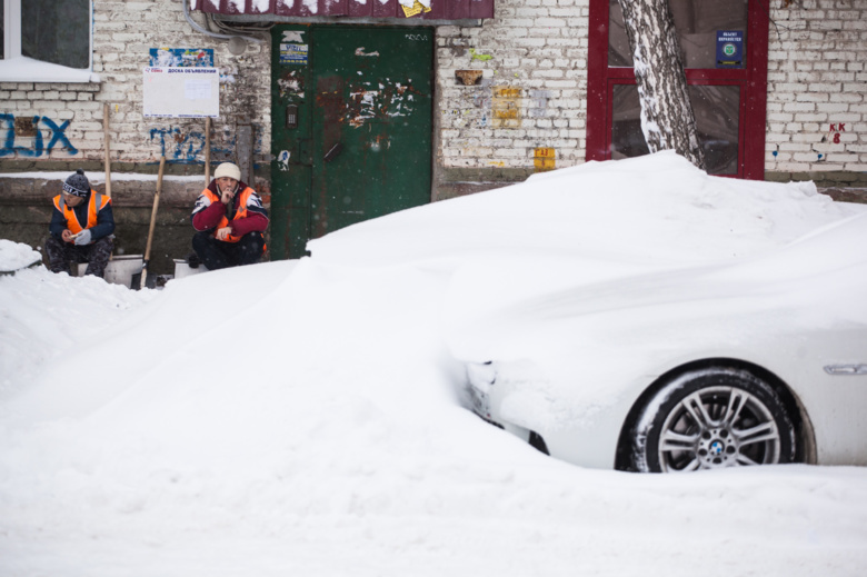 Высота снежного покрова в Томске стала рекордной за последние 74 года 