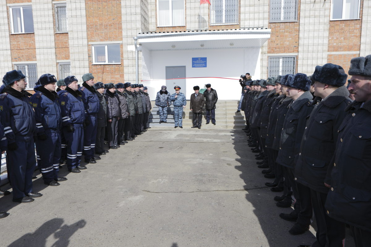 В Колпашево открылось новое здание ОВД, которое ремонтировалось три года