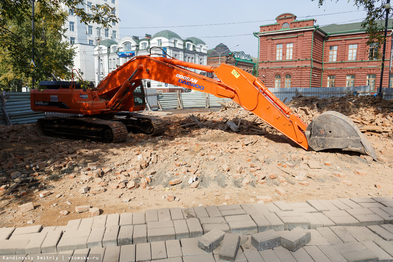 Кляйн: восстановление арки около Горсада в Томске откладывается на неопределенный срок