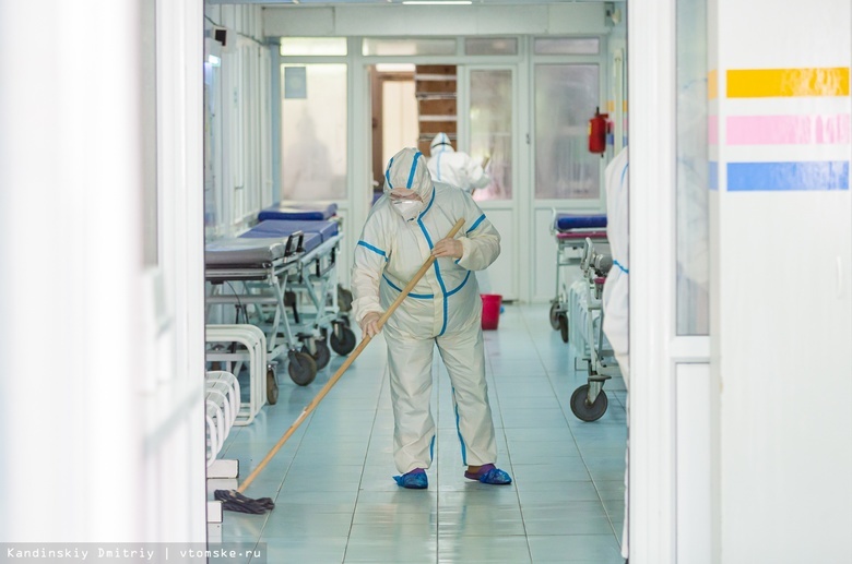 Ковидный госпиталь в Северске развернет дополнительные койки из-за большого числа больных