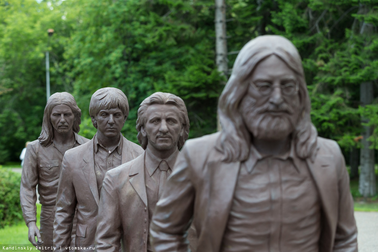 Томская скульптура The Beatles отправится на выставки в другие города