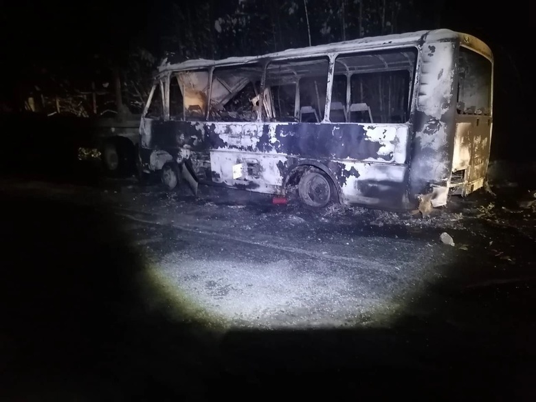 Восемь человек пострадали при столкновении автобуса с лесовозом в Томской области