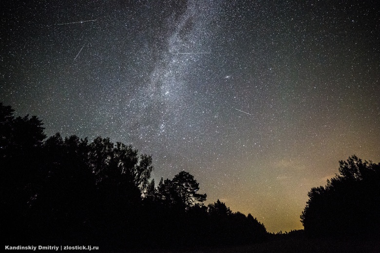 Один из крупнейших звездопадов увидят томичи при ясной погоде в ночь на 12 августа