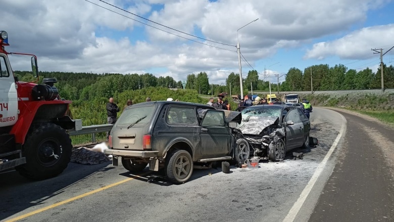 Двое погибли в лобовом ДТП на трассе Томск — Аэропорт