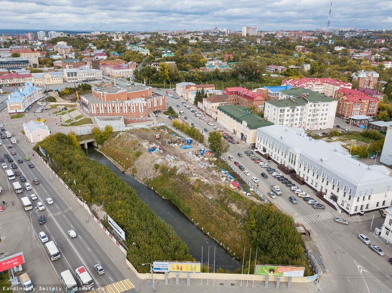 Проект реконструкции набережной Ушайки в Томске пересмотрят