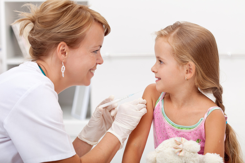 В области завершилась иммунизация детей против гриппа