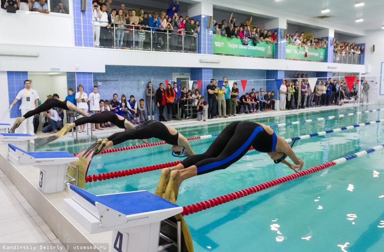 Томские спортсменки завоевали золото на Кубке России по плаванию в ластах