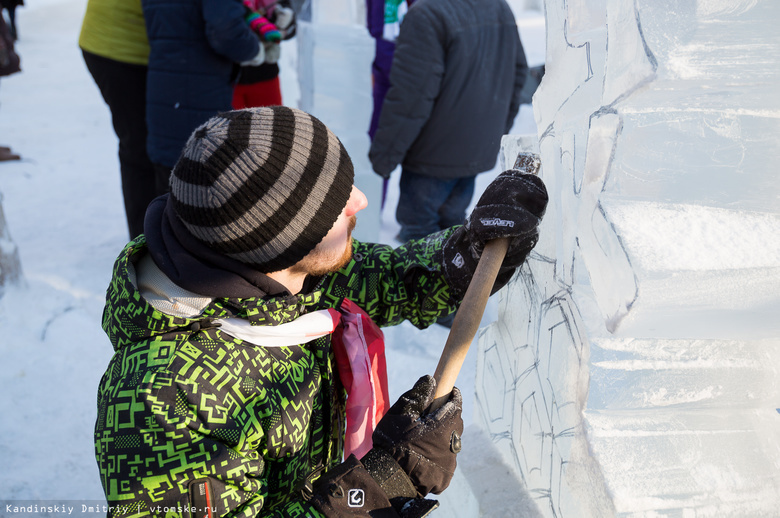 На Новособорной появятся ледяные скульптуры на тему юбилея города