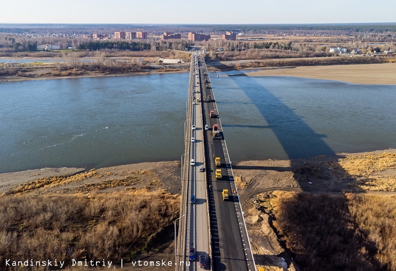 Коммунальный мост будут перекрывать по ночам для чистки от снега