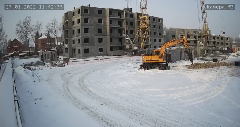 «Ростелеком» организовал видеонаблюдение за строительством жилого комплекса в Томске