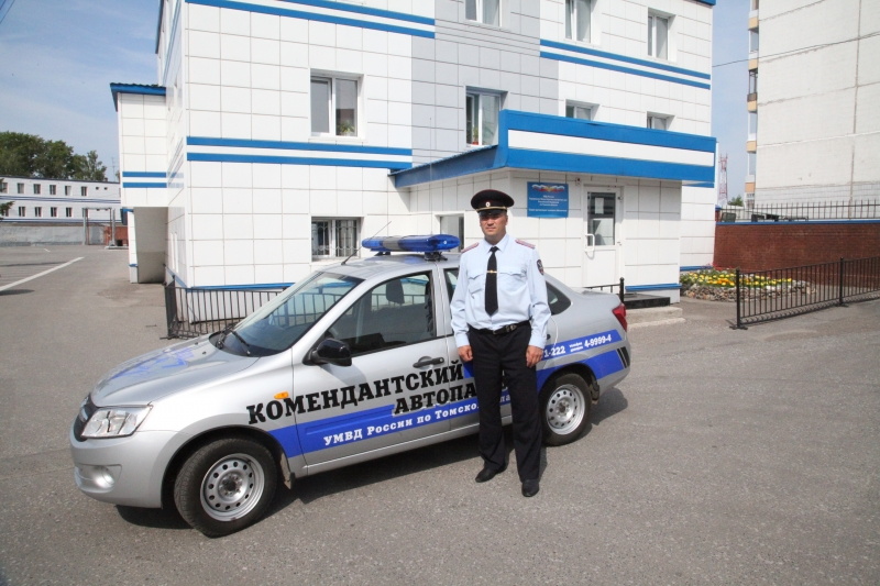 В городе несет службу комендантский автопатруль