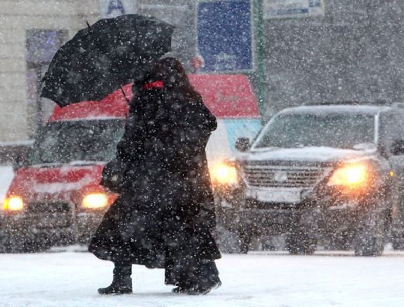 В городе объявлено штормовое предупреждение