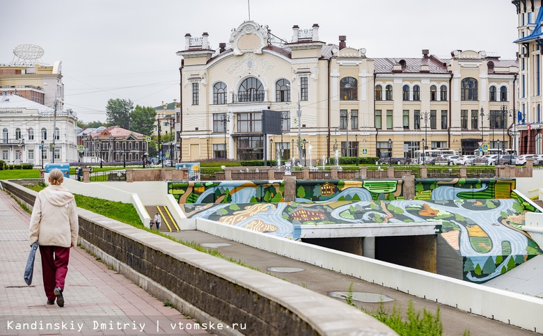 Пазлики ул набережная реки ушайки 18б фото Танец влюбленных рек: большой мурал появился на набережной в центре Томска - vto