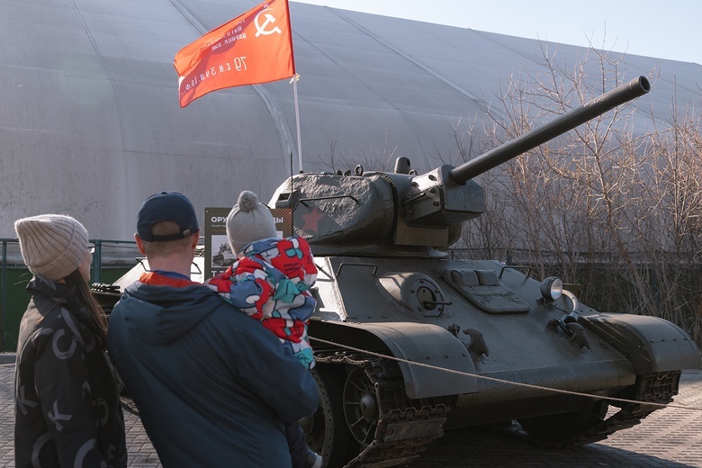 «Клим Ворошилов» и «Катюша»: уникальная военная техника представлена в музее под открытым небом