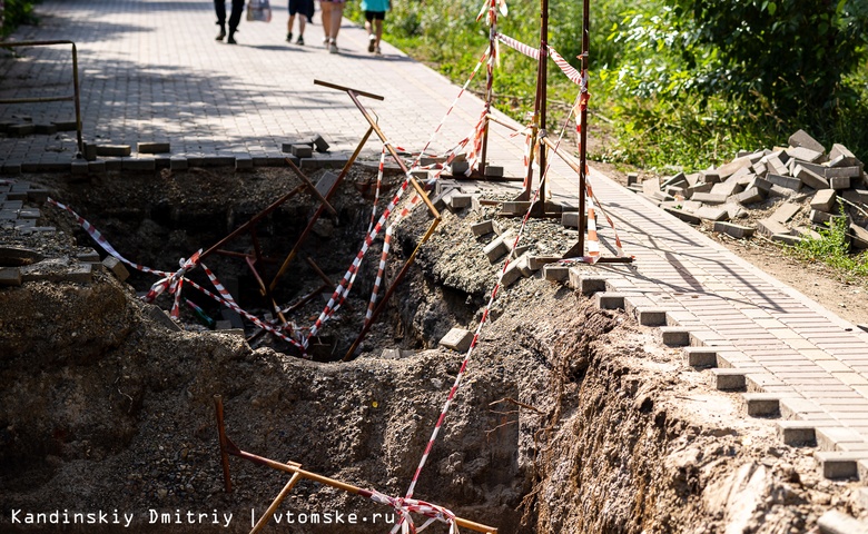 Томск перекопанный: чиновники и депутаты обсудили проблему раскопок в городе
