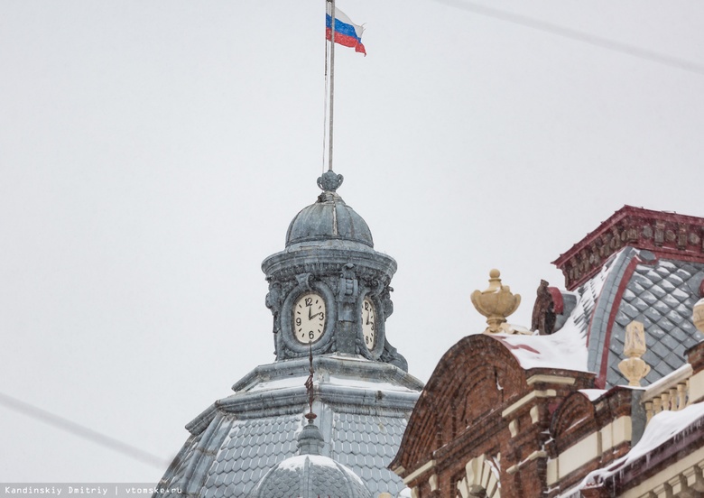 Синоптики прогнозируют сильный ветер и мокрый снег с дождем на понедельник в Томске