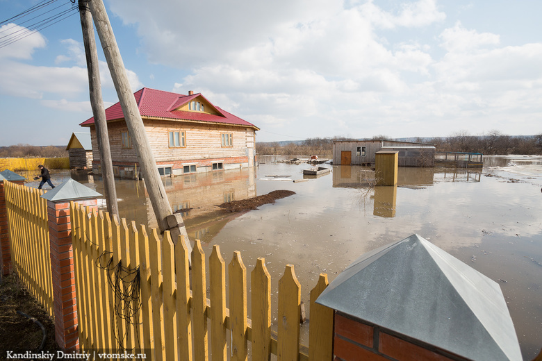 Подтопленных участков в томском Могочино стало больше, вода в подполе в 62 домах