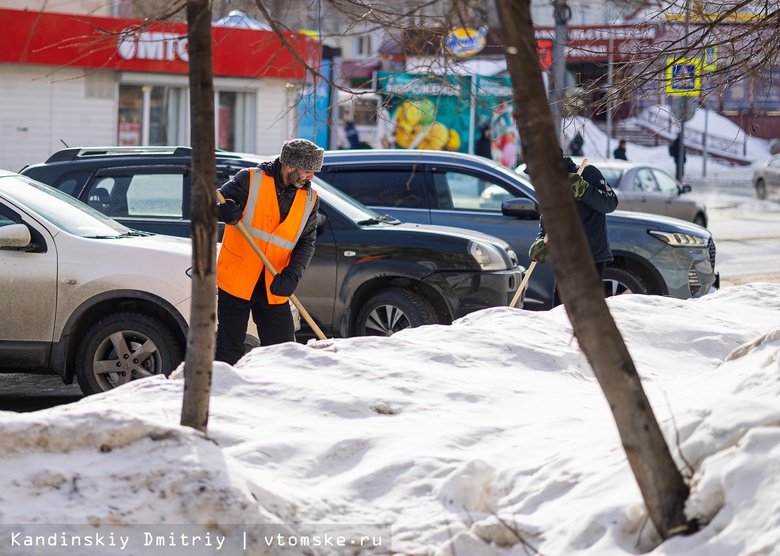 Скользкие улицы и дворы: что происходит с уборкой тротуаров в Томске