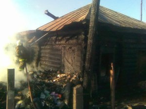 В отношении мужчины, застрелившего сына при пожаре, возбуждено уголовное дело