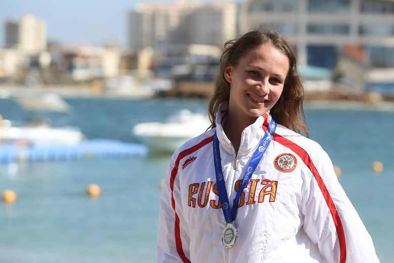 Томичка взяла золото и серебро на ЧР по подводному спорту