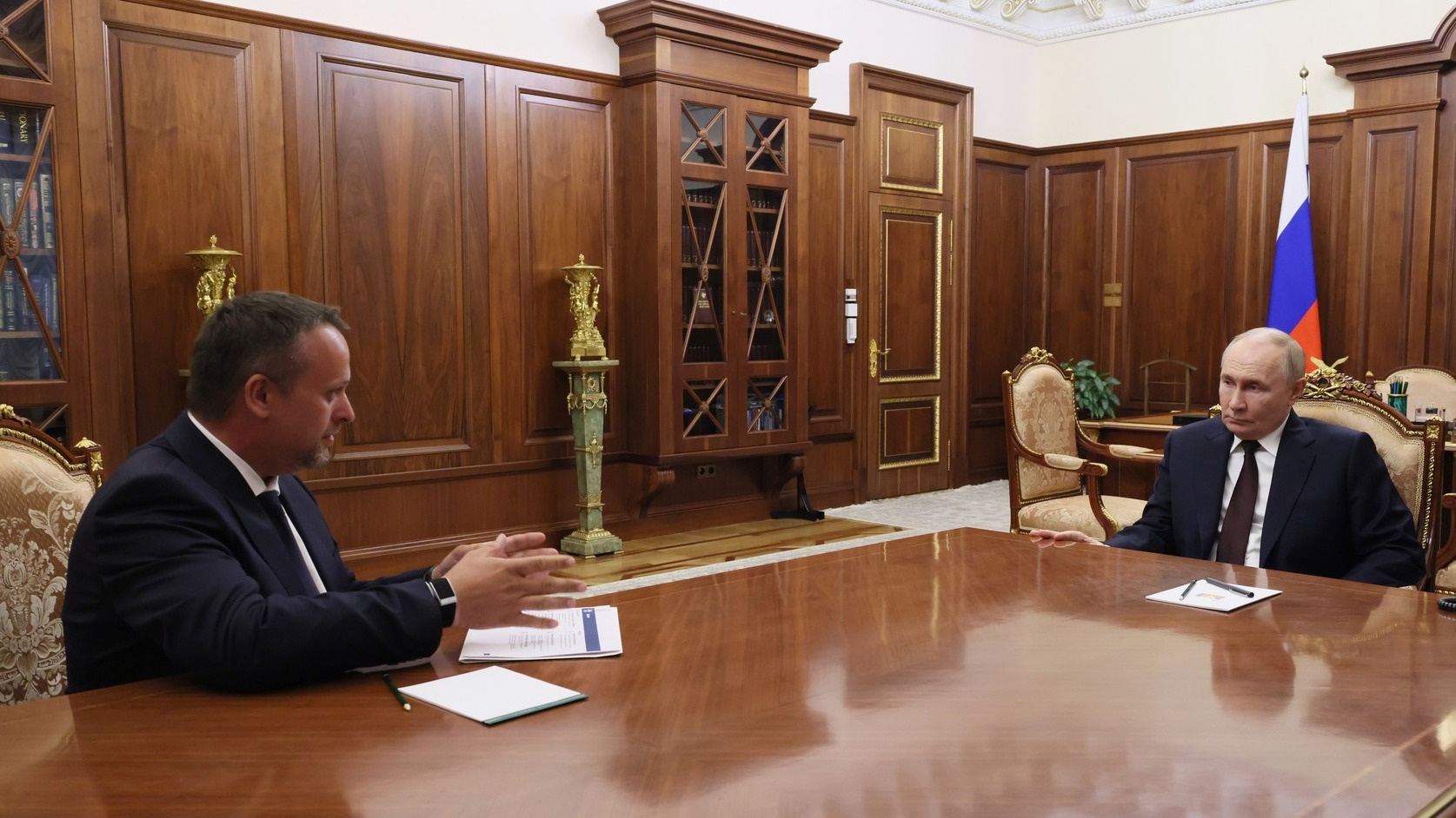 Владимир Путин и Андрей Никитин