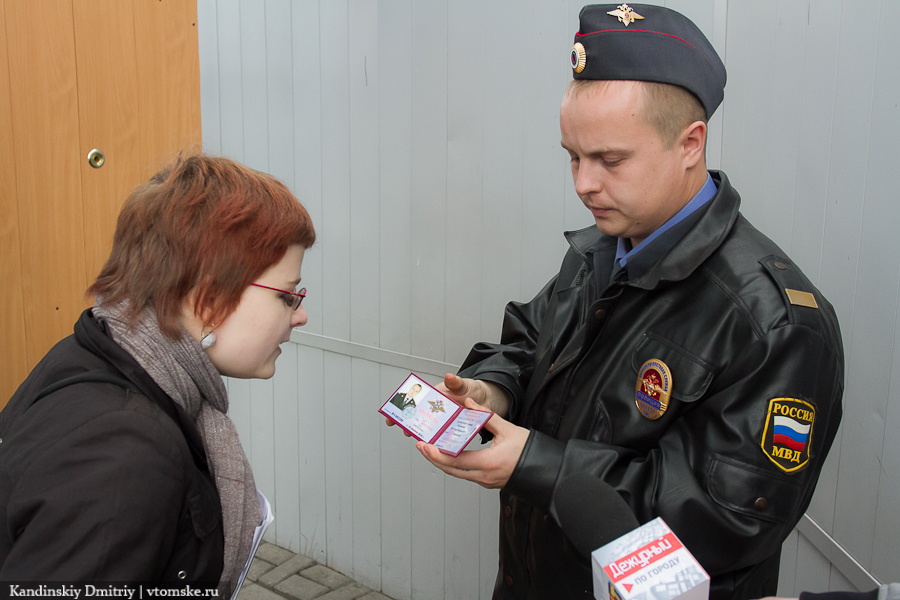 Проверка документов у полицейских обошлась без конфликтов (фото, видео)