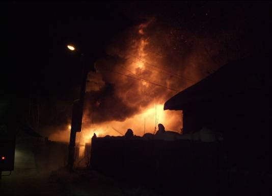 В Кожевниковском районе при пожаре погибли два человека