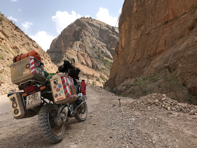Перевал Хабуработ, верхняя дорога Памирского тракта