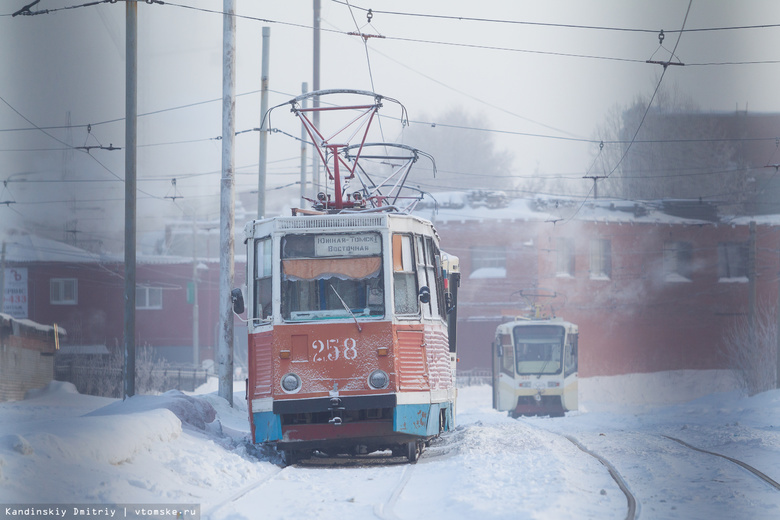 Томское ТТУ отремонтирует трамвайные пути на Комсомольском в 2018г
