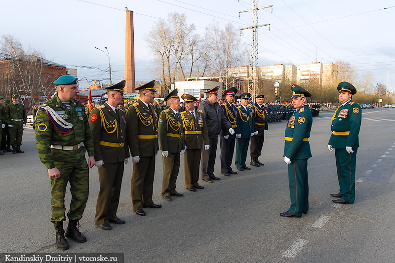 В городе отрепетировали главное мероприятие в честь 9 мая (фото)