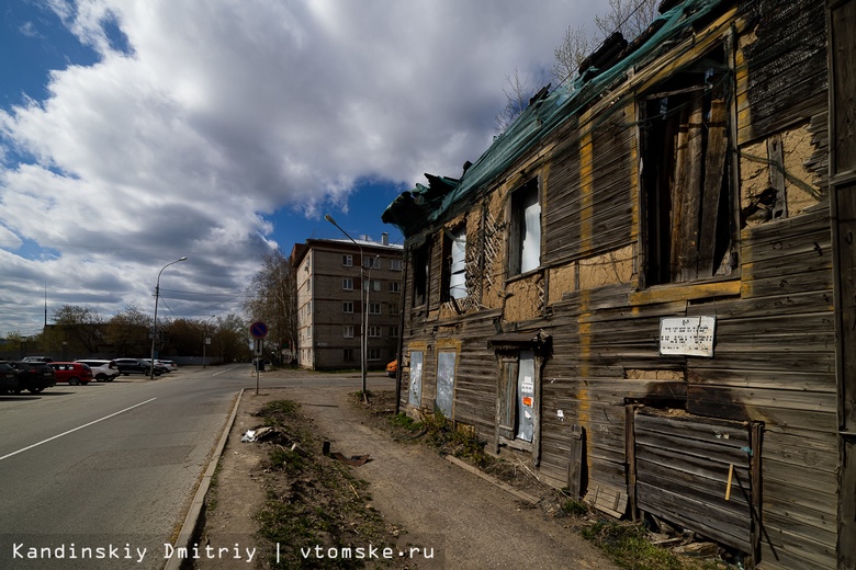 Как идет восстановление пострадавшего от пожара томского «дома за рубль» на Савиных