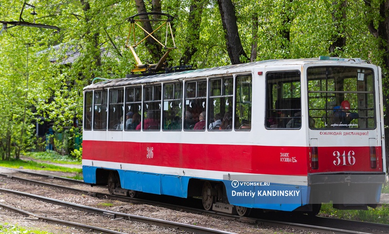 Трамваи в Томске не будут ходить на Восточную 21-23 июня