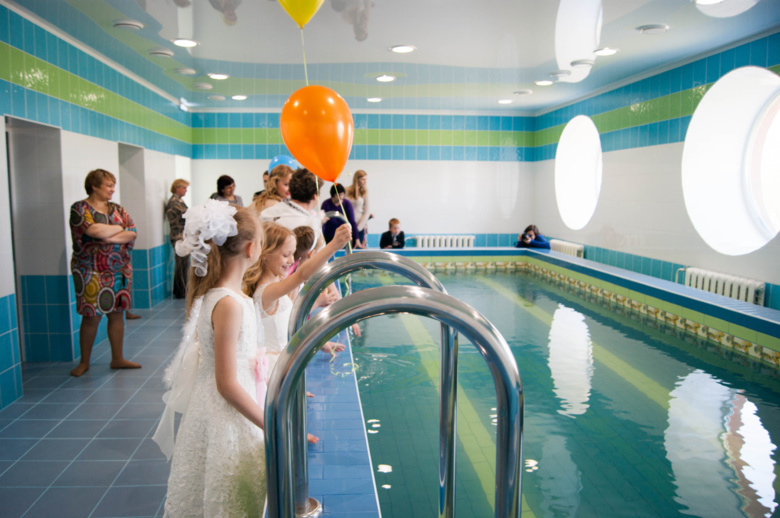 В Томском районе открылся первый детсад с бассейном (фото)