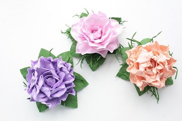 В магазине «Бобинка» состоится мастер-класс по изготовлению цветов из фоамирана (фото)