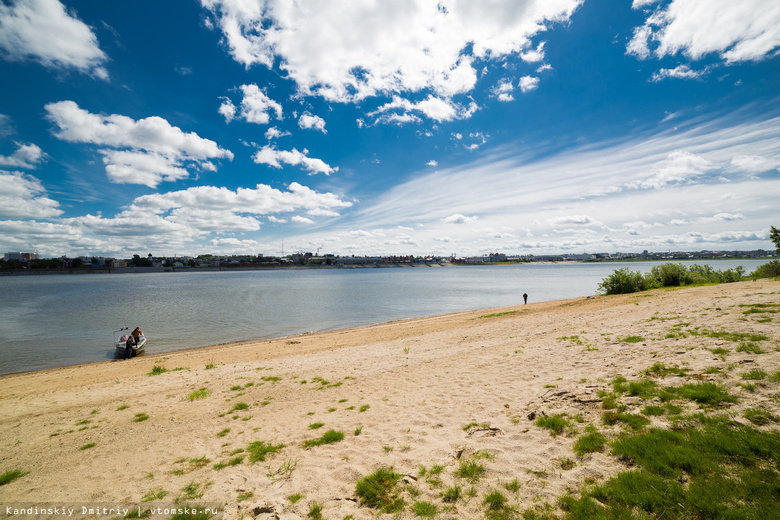 Пляж на Семейкином острове в Томске откроется 17 июня