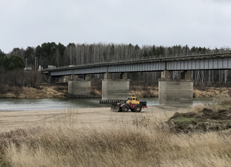Старый аварийный мост через реку Яя снесут летом 2023г