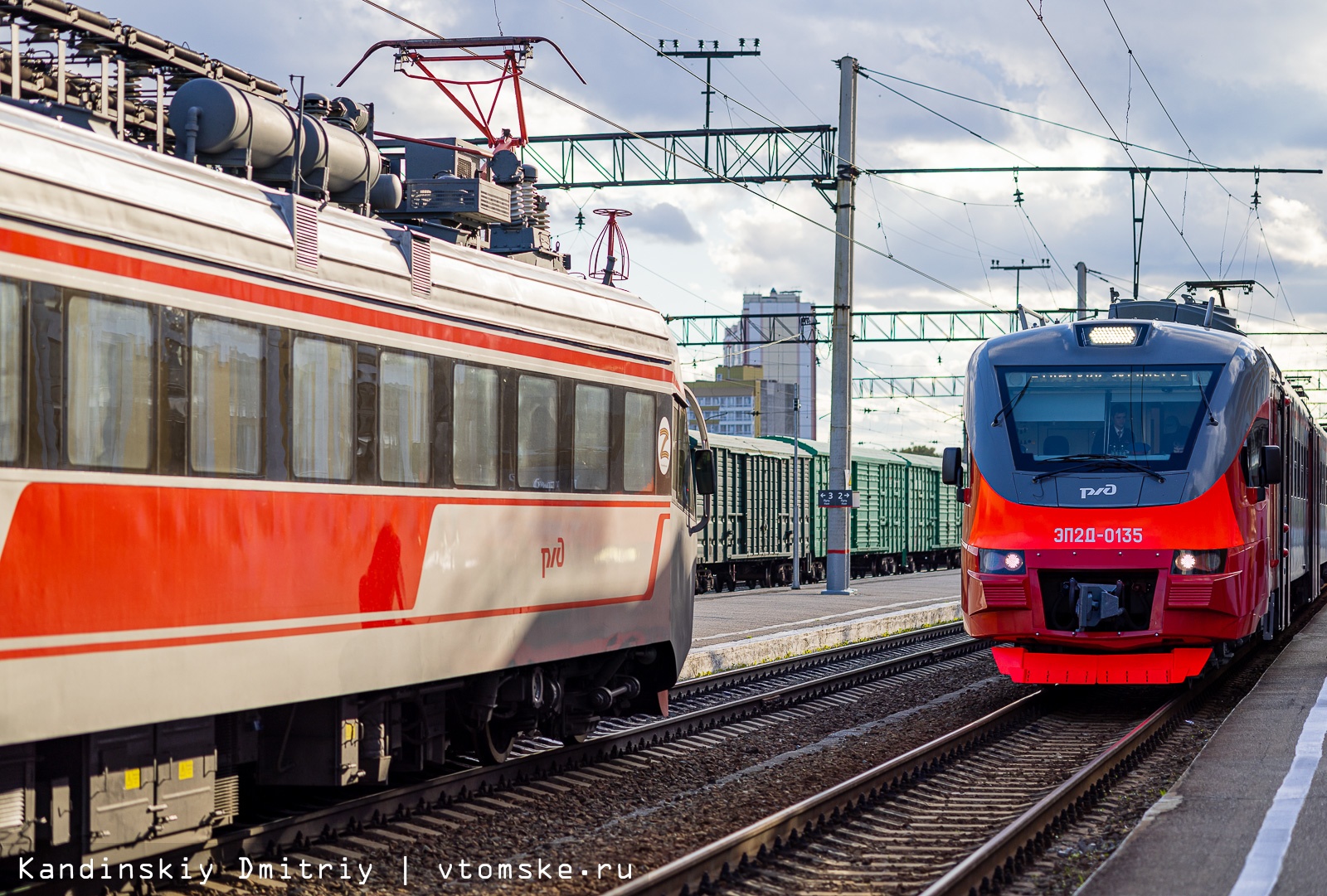 Новый электропоезд запустят по маршруту Томск — Новосибирск | 09.09.2022 |  Томск - БезФормата