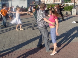 Томичи будут танцевать на улице