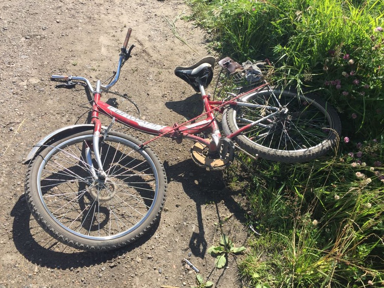 Иномарка насмерть сбила пенсионера-велосипедиста в Томске